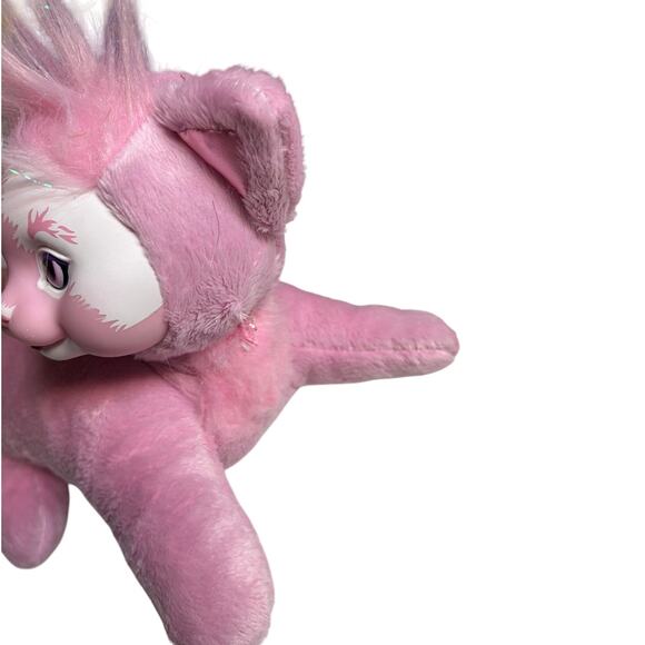 Vintage 1990s Puppy Surprise Pink Dog Plush w/ 7 Puppies Hasbro Toy Set EUC - Picture 4 of 6